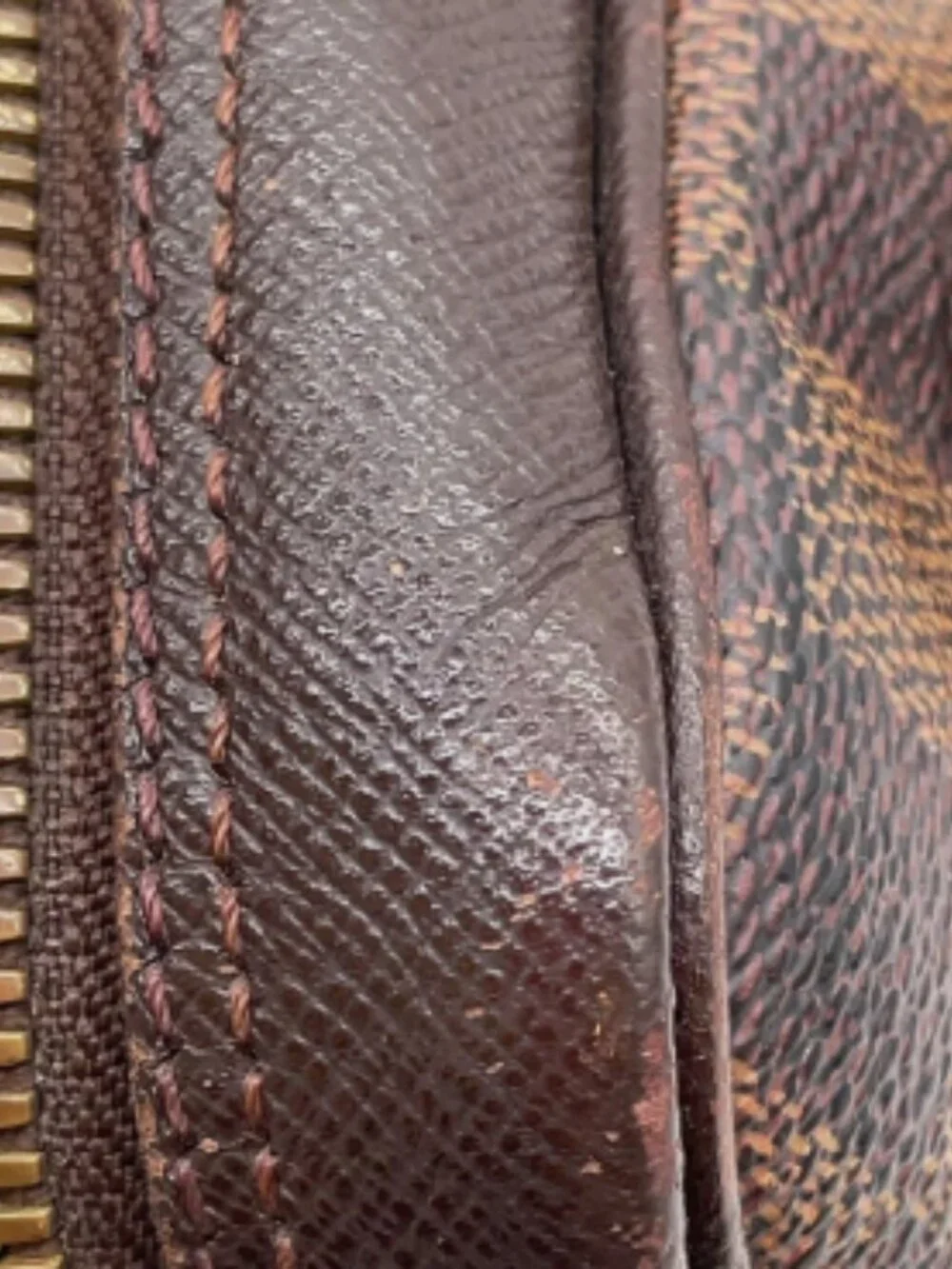 Louis Vuitton Damier Ebene Brera Hand Bag – N51150 – Made in France